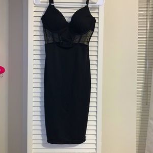 Selling Black See through Pencil tight dress
